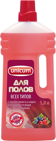 Средство для мытья полов 1,5л UNICUM Универсальное