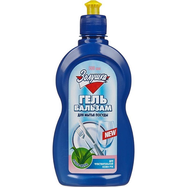 Средство д/посуды Золушка 500 мл, Гель Бальзам Алоэ-Вера