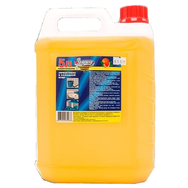 Средство моющее универсальное Золушка 5л Лимон