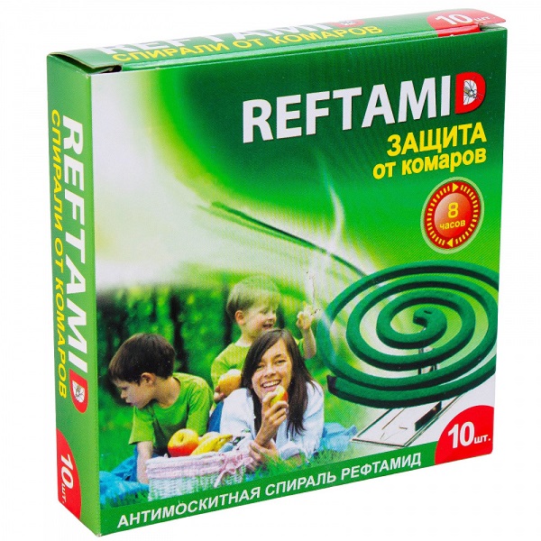 Спирали Рефтамид 10шт.