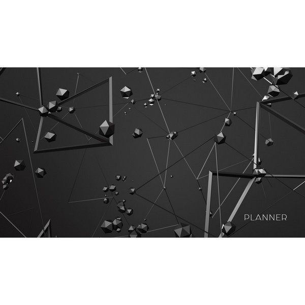 Планинг недатир. 64л. карманный Канц-Эксмо Abstraction, 7БЦ, мат.ламин.выб.лак ПКЛ2366402
