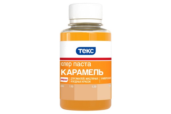 Колер универс. Карамель 0,1л