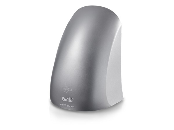 Сушилка для рук Ballu AIR STORM BAHD -1000AS Silver, 450/1000Вт, серебристый