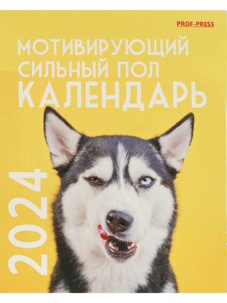 Календарь на магните отрывной 2024г ЗАБАВНЫЕ ЖИВОТНЫЕ КМ-6426