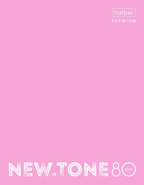 Тетрадь на кольцах А5  80л.кл. Хатбер NEWtone PASTEL Пион 80ТК5A1_05018