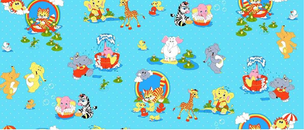 Постельное бельё для детских кроваток, бязь, 142 ГОСТ 1517-2