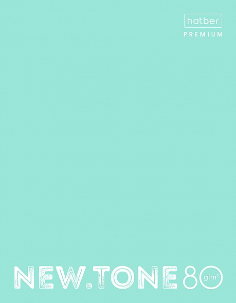 Тетрадь на кольцах А5  80л.кл. Хатбер NEWtone PASTEL Мята 80ТК5A1_05039
