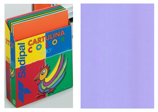 Картон Sadipal Sirio А3 пл.170г/м Фиолетовый 07945