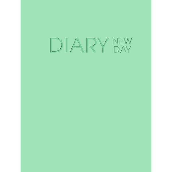 Ежедневник А-6 недатир. Канц-Эксмо.New day. Салатовый, 7БЦ, soft touch, тисн. ЕЖБ23612806