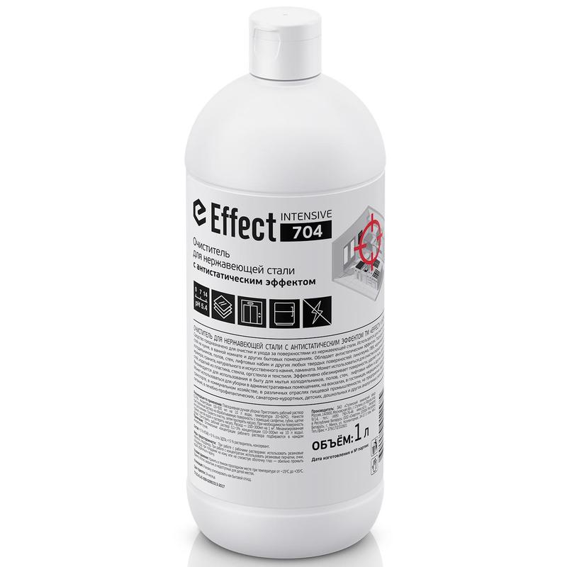 Профессиональное чистящее средство для нержавеющей стали 1л ТМ Effect  Intensive 704