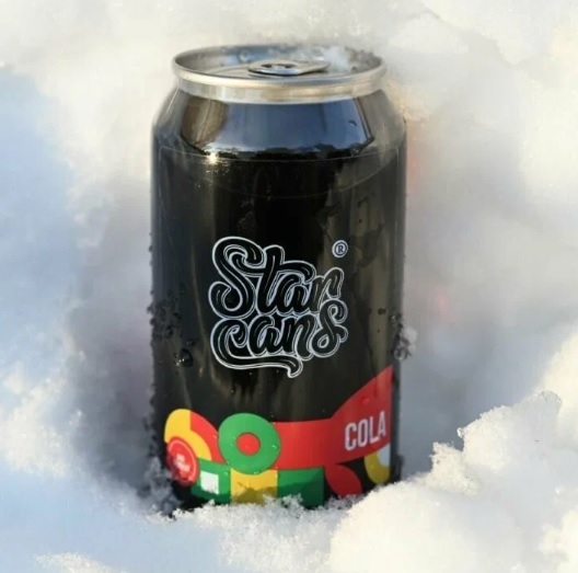 Газированный напиток StarCans Кола 350мл