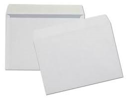 Конверт С-4 (229x324) 90г. чистый, декстрин (клей) 160