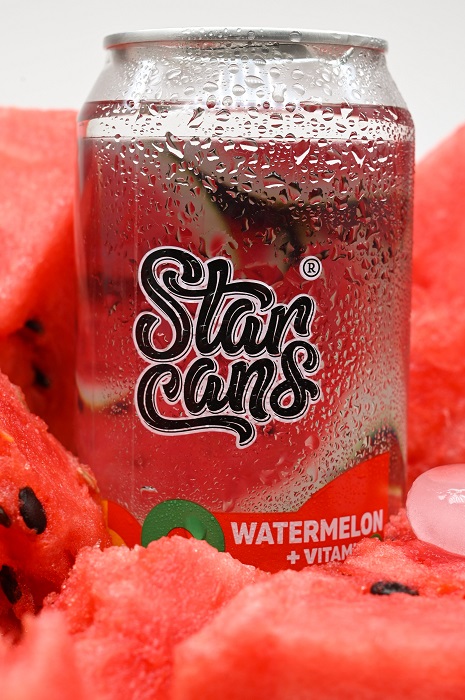 Газированный напиток StarCans со вкусом Арбуза 350мл