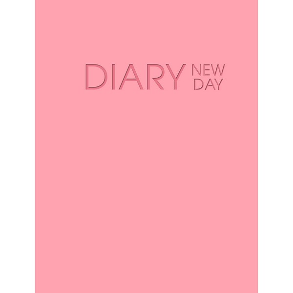 Ежедневник А-6 недатир. Канц-Эксмо.New day. Розовый, 7БЦ, soft touch, тисн. ЕЖБ23612805