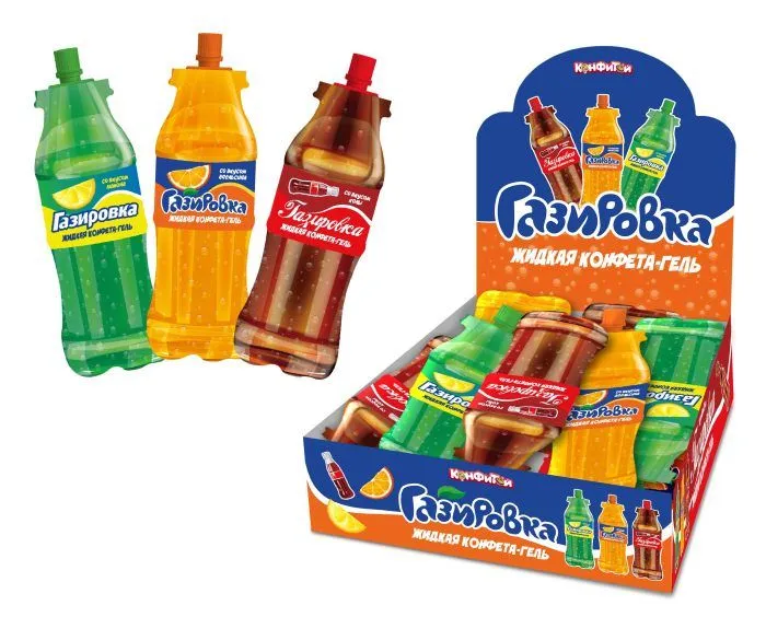 Конфета жидкая ГАЗИРОВКА, 20гр ассорти