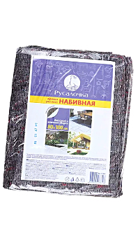 Тряпка для пола 80*100 набивная (серая) РУСАЛОЧКА