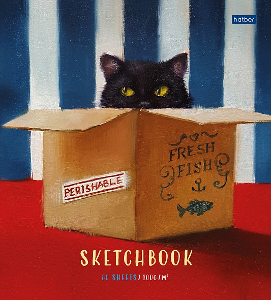 Скетчбук А5 80л. Хатбер SketchBook -Узнай себя!-(Lucia Heffernan) спираль 80Тт5Aгрз_27930