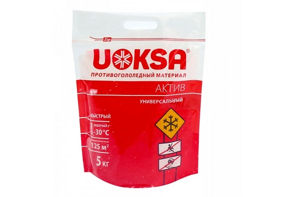 Реагент антигололедный UOKSA Актив  5кг