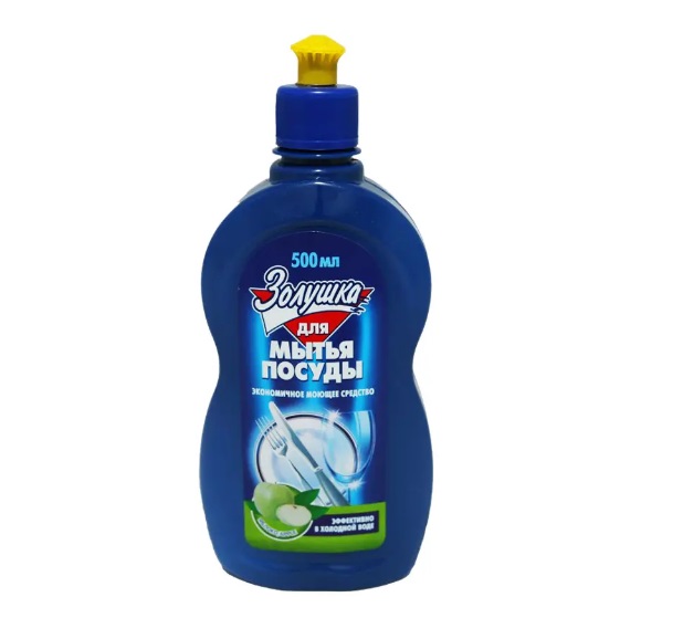 Средство д/посуды Золушка 500 мл, Яблоко
