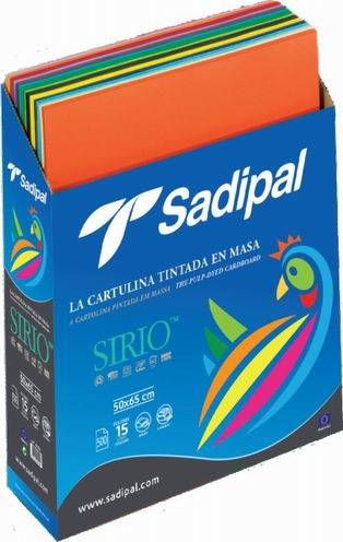 Картон Sadipal Sirio А3 пл.170г/м Белый 07959/07358