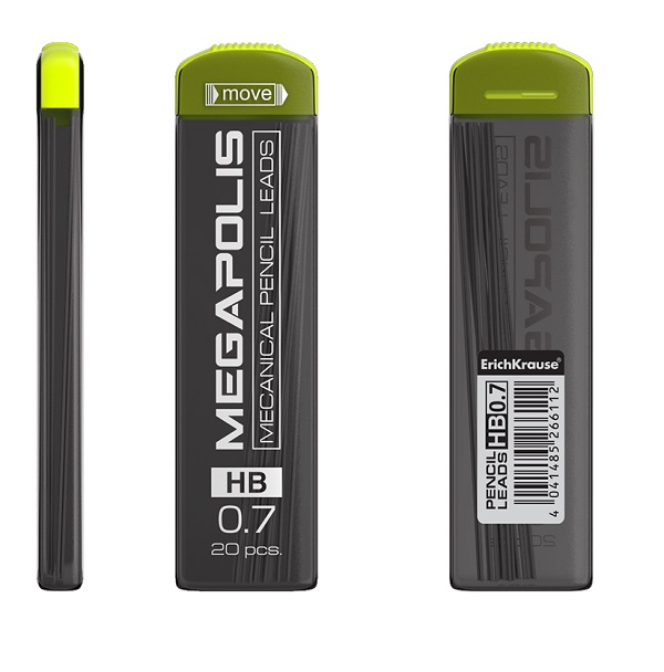 Грифели 0,7 MEGAPOLIS ЕК 26611