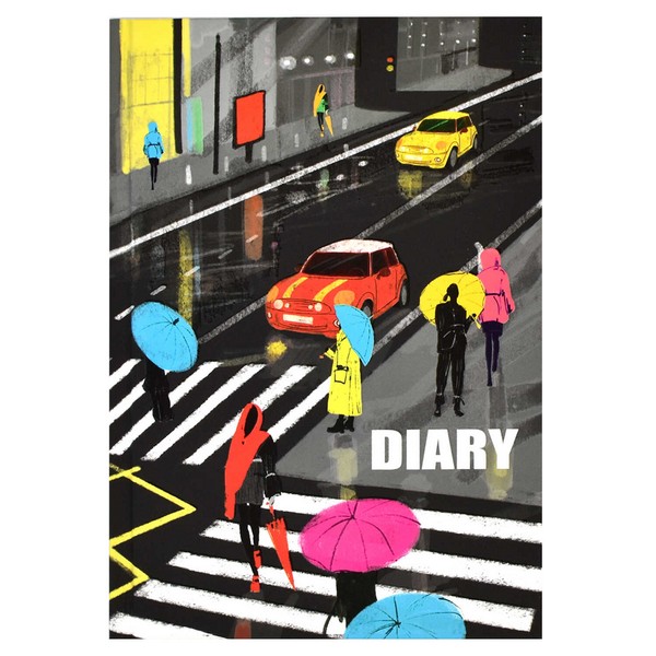 Ежедневник-органайзер А-5 недатир. Феникс DIARY МЕГАПОЛИС, ламин.Soft touch вельвет 61454