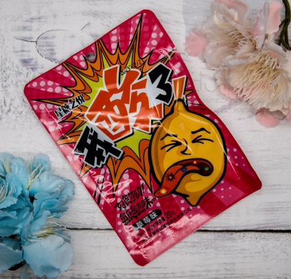 Конфеты кислые SOUR, 20+/- гр Клубника