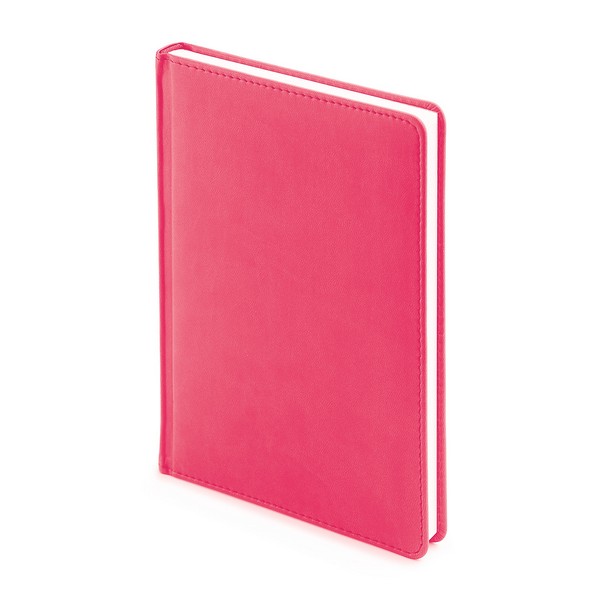Ежедневник А-5+ недатир. Альт VELVET, кожзам, розовый 3-115/20