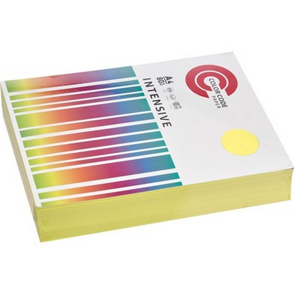 Бумага ColorCode Intensive А4 80гр желтый 500л