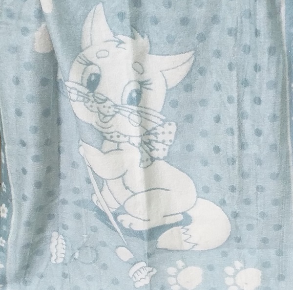 Одеяло детское байковое хлопковое 90*100см