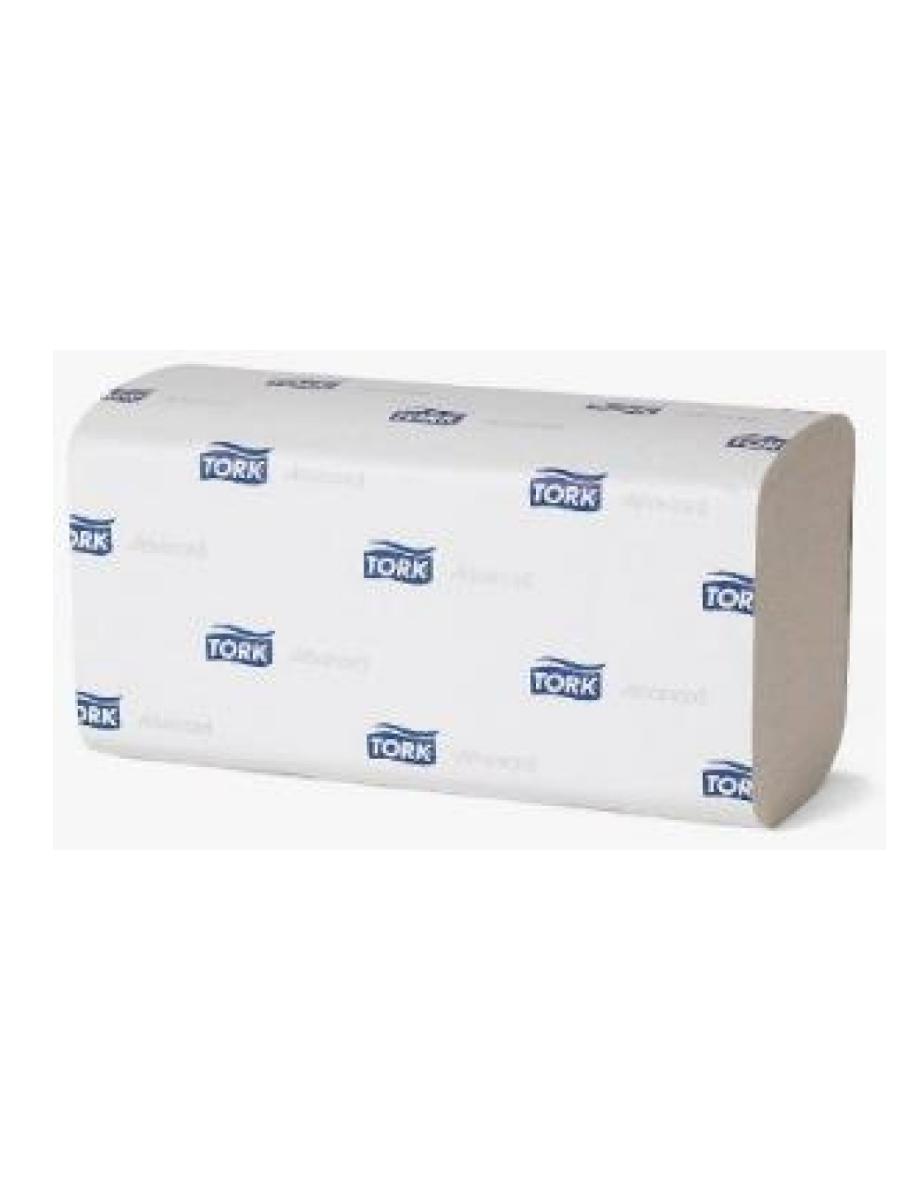 Полотенца бумажные TORK Singlefold H3 290182/290184 сложения ZZ 2сл. 200л. 23*23 см