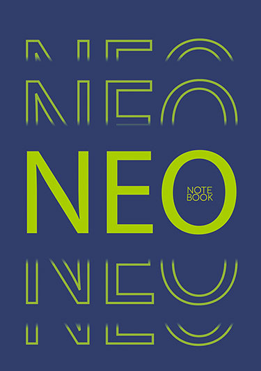 Блокнот А5 спир.,48 л. NEO, блестки С0712-73