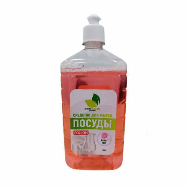 Средство д/посуды ECONOM 1л Бабл-гам