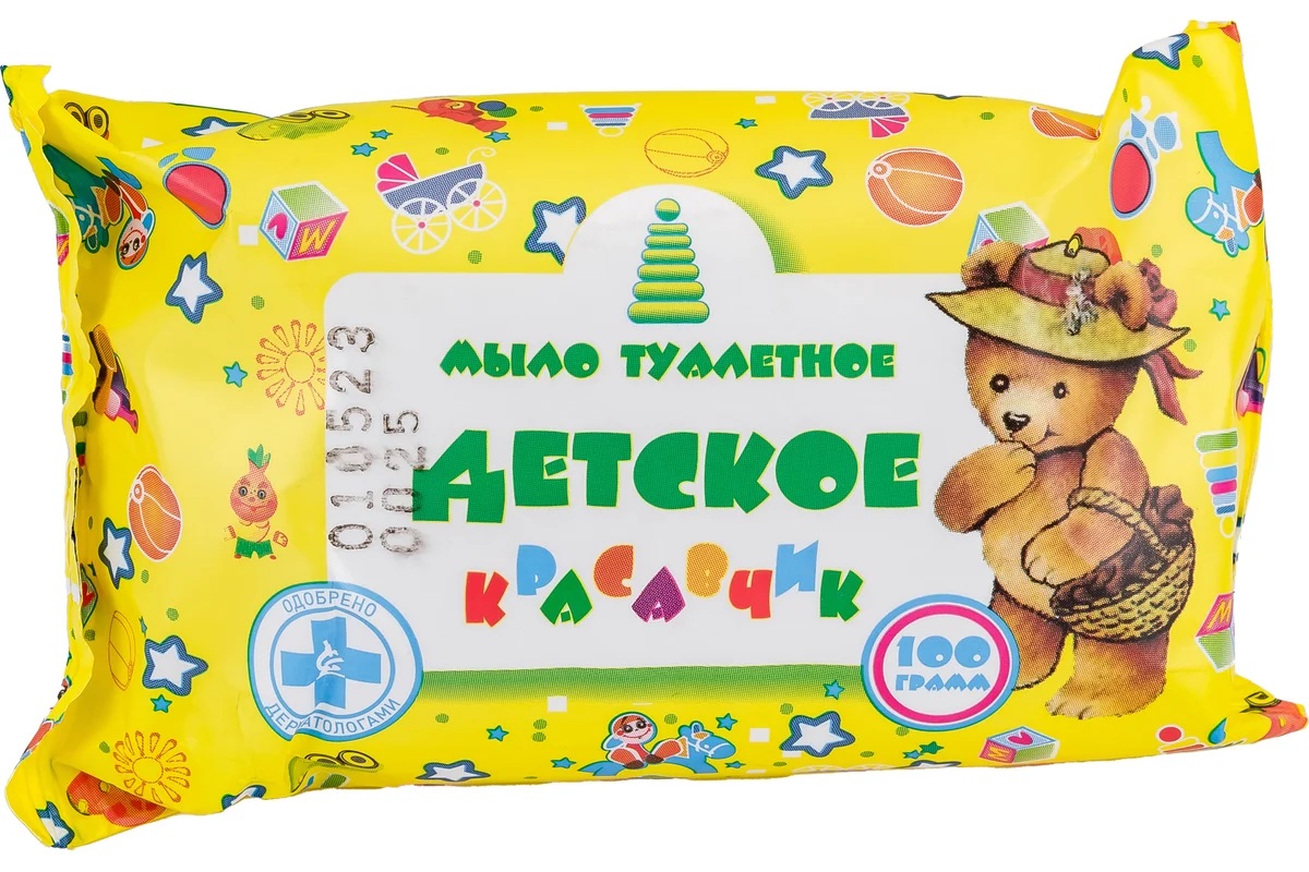 Мыло туалетное детское 100гр Меридиан